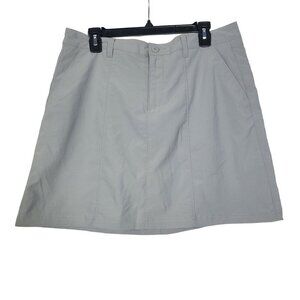 Patagonia Women's Intercontinental Hideaway Skort Outdoor Green/Grey Size 12